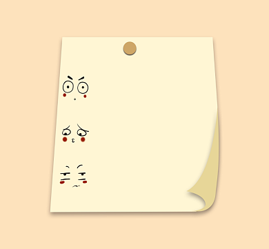 淡黄色卡通励志减肥朋友圈封面背景