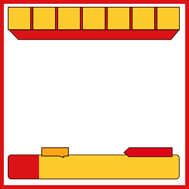 中国春节传统民俗牛年新年正月初六图标背景