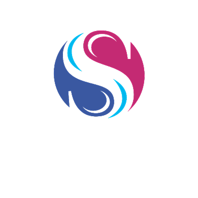 简约创意S字母标志logo背景