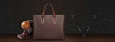 商务男包黑色背景淘宝海报背景