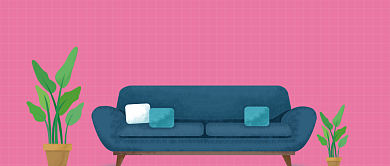 租房改造出租屋公众号首图背景