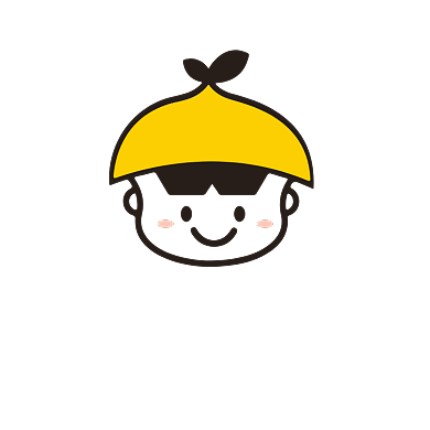 柚子水果零食店LOGO背景