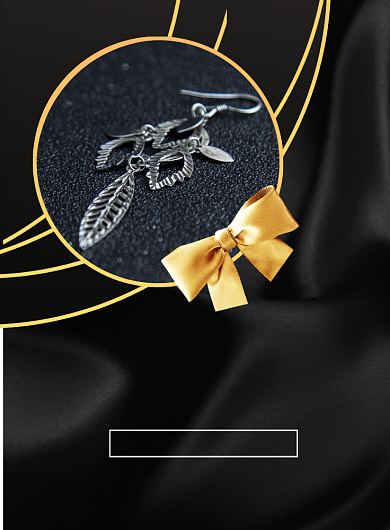 商务风大气珠宝促销印刷海报背景