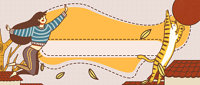 手绘萌宠洗澡妙招新媒体首图背景