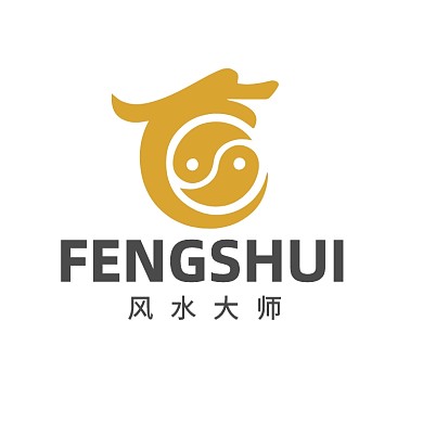 风水定位起名算命LOGO