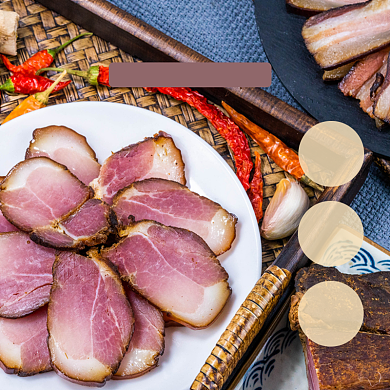 食品肉类淘宝主图直通车熏肉模板背景