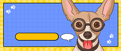 狗粮预售五折促销公众号首图背景