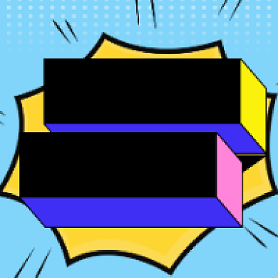 2020余额不足几何简约公众号次图背景