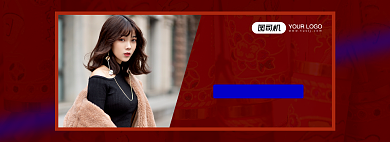 开工大吉时尚女装海报背景