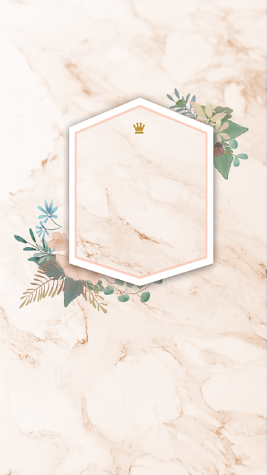 婚礼邀请函简约小清新粉色花卉手机海报背景