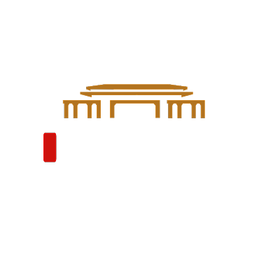 高端简约大气中式地产logo背景