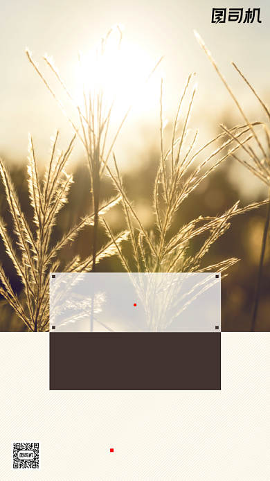 励志早安签到日签手机海报背景