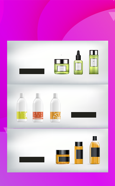 化妆品分类双十一双十二店铺活动关联列表背景