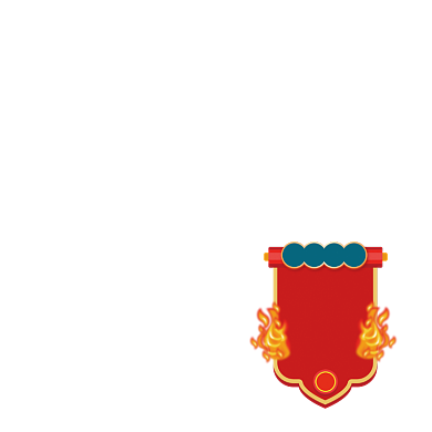 年货节锦旗红色喜庆年货大促主图图标背景