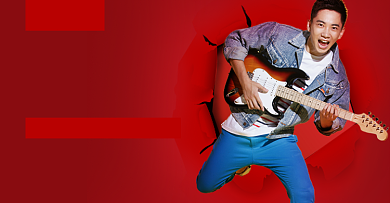 元旦新年年货节男装新年促销海报背景