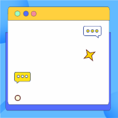 营销逻辑几何简约公众号次图背景