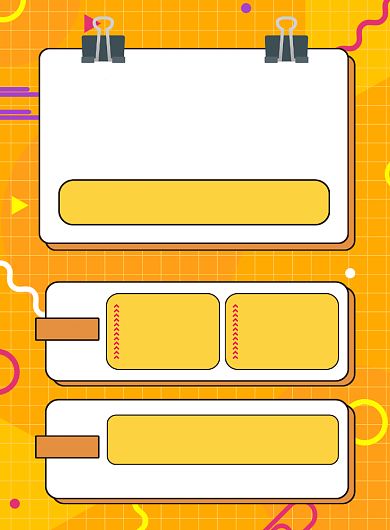 黄色秋季招聘客服销售宣传印刷海报背景