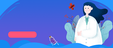 健康科普渐变创意公众号首图背景