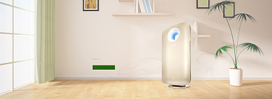 电商淘宝空气净化器海报背景