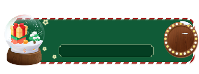 绿色卡通圣诞节活动banner背景