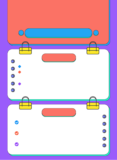 寒假招生创意简约时尚培训印刷海报背景