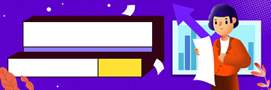 年度终结规划攻略商务插画热文链接背景