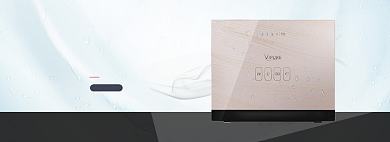 简约家居风格淘宝净水器海报背景