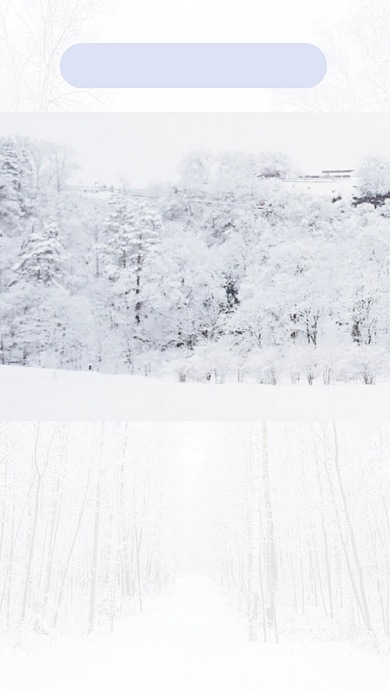 简约冬天初雪竖版配图背景