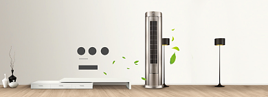 时尚家居风格淘宝空调海报模板背景