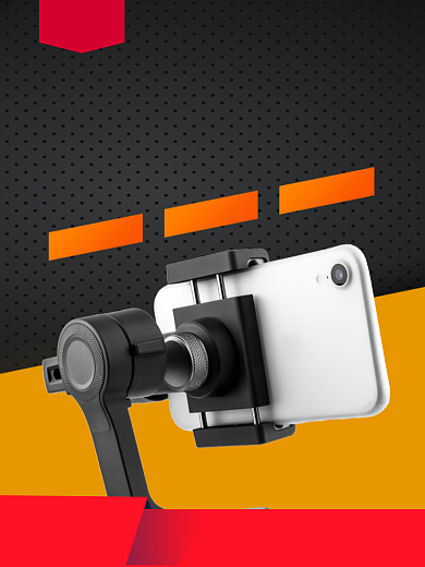 科技产品促销时尚简约电商主图背景