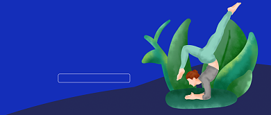 瑜伽锻炼感受自由公众号首图背景