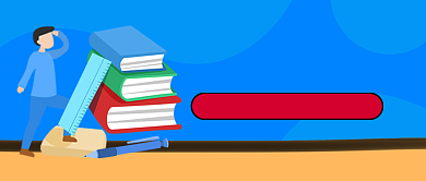 蓝色卡通学校招生政策公众号首图背景