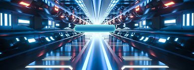 科技智能生活海报背景