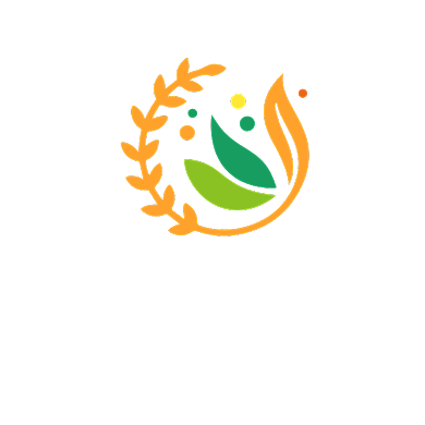 农产品电商麦子粮食LOGO背景