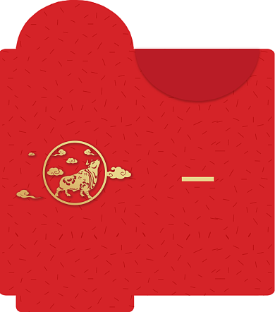 牛年红包吉祥话喜庆新年红包背景