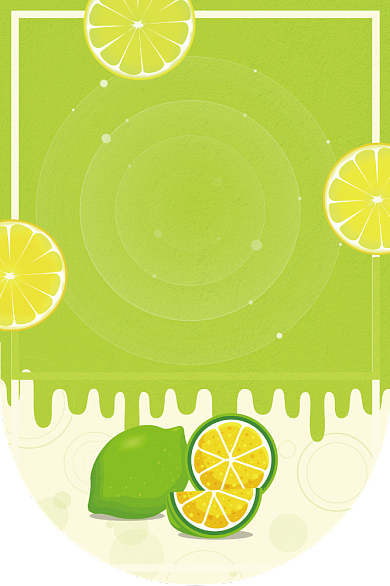 百货鲜果促销现代简约大气吊旗背景