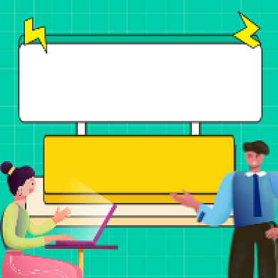 特训营招募令简约插画公众号次图背景