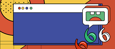 蓝色卡通企业内推招聘公众号首图背景