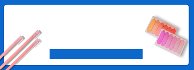 开学季简约文具促销淘宝banner背景