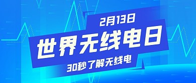 世界无线电日宣传公众号首图