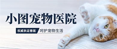 宠物医院宣传公众号首图