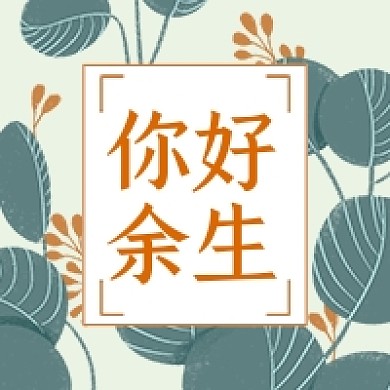 简约小清新你好余生公众号次图