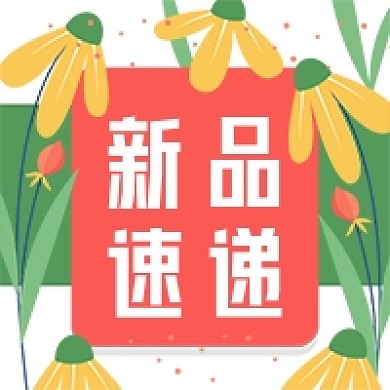 春季上新款小清新春季新品公众号次图