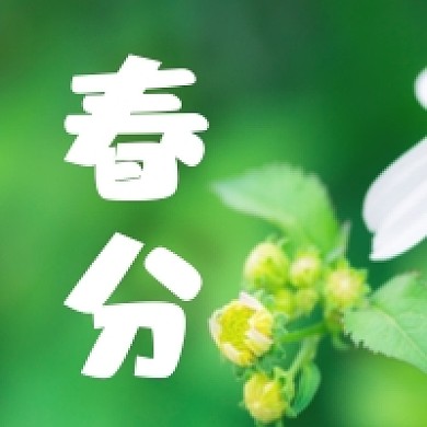 春分二十四节气公众号次图