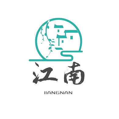 小清新江南名宿logo