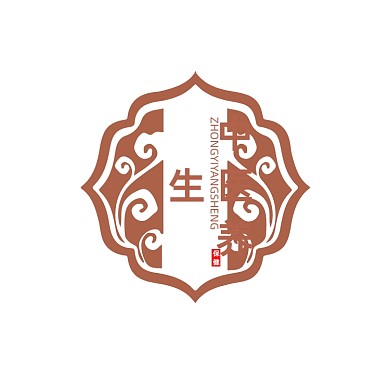 创意复古中医标志logo设计