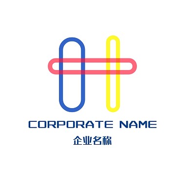 文化艺术传媒公司字母LOGO设计