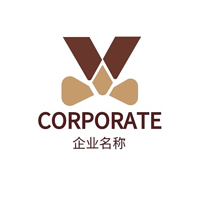 字母W男士绅士蝴蝶结LOGO