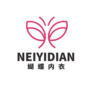 内衣蝴蝶文胸粉色