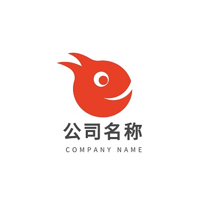 红色趣味e字母娱乐休闲互联网行业